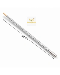 30 cm Gümüş Payetli Sigara Tutacağı – 1920’ler Gatsby Parti Aksesuarı