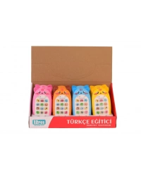 312-4 KUTUDA 12Lİ PİLLİ TÜRKÇE TELEFON(ADET FİYATIDIR)