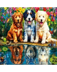 31503 FEARLESS PUPPIES 100 PARÇA PUZZLE