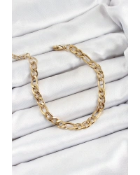 316L Çelik Gold Renk Zincir Erkek Bileklik