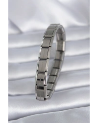 316L Çelik Gümüş Renk Yazılı Nomination Model Kadın Bileklik