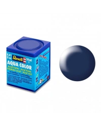 350 - Aqua Color Dark Blue - Silk Boya - 18 ml