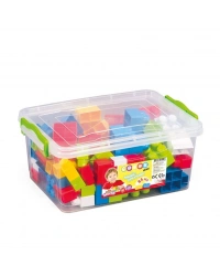 5213 OYUNCAK SANDIKTA BÜYÜK RENKLİ BLOKLAR 85 PARÇA