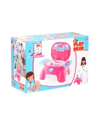 573-BP LITTLE NURSE OYUN TABURESİ DOKTOR SET KIZ(Ürün oyuncaktır)