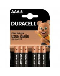 6Lı AAA İnce Kalem Pil