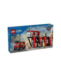 60414  ® City İtfaiye Kamyon ve İtfaiye Merkezi 843 parça +6 yaş