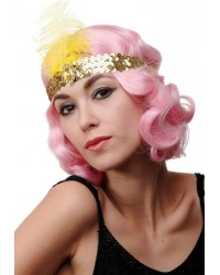 70 ler 80 ler 90 lar Temalı Altın Renk Çarliston Saç Bandı NessiWorld