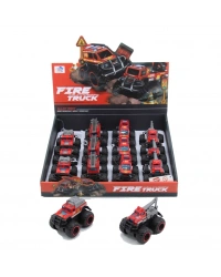 779-69A DUBLE SÜRTMELİ METAL DIECAST İTFAİYE