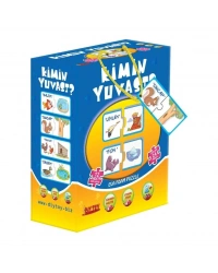 8513 2 Lİ KİMİN YUVASI PUZZLE  KUTULU