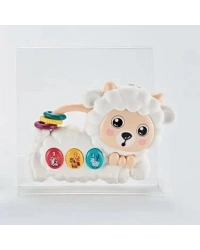 855-201D PİLLİ MÜZİKLİ KUZU -ZRV