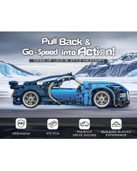 9055-5 TOYSE TOYS BRİCKS SPEED MAVİ -EKN