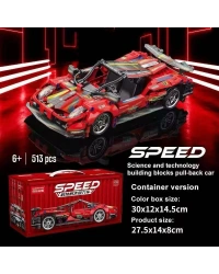 9055-7  TOYSE TOYS BRİCKS SPEED KIRMIZI -EKN