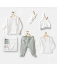 AC25130 Cute Bear Friends 5Li Hastane Çıkışı Green