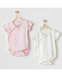 AC25643 2Li Zıbın Body Ekru Pembe