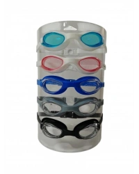 AF228 GÖZLÜK YÜZÜCÜ TPR ESNEK BURUN KUTULU -KZL