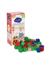 Ahşap 100 Parça Sihirli Küpler