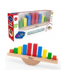 Ahşap Renkli Balans Oyunu