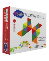 Ahşap Üçgen Puzzle