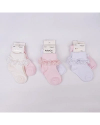  Akel 2li Aks. Bebek Soket Çorap K44023 (ADET FİYATIDIR)