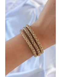 Altın Renk Çoklu Kadın Bileklik