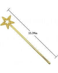 Altın Renk Yıldız Peri Asası Peri Değneği 34 cm 1 Adet
