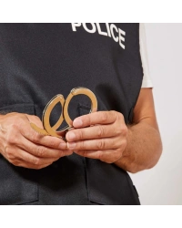 Anahtarlı Oyuncak Metal Kelepçe Polis Kelepçesi