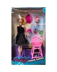 Anlily Bebek Manken Bebek Yemek Zamanı