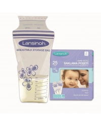 Anne Sütü Saklama Poşeti 25 Adet