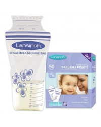Anne Sütü Saklama Poşeti 50 Adet