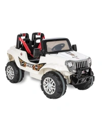 Attack Çift Kişilik Uzaktan Kumandalı Akülü Araba 12 Volt 05-272 Beyaz