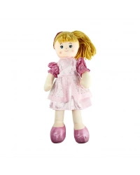 AY950C Parlak Elbiseli Bez Bebek 50 cm -Vardem