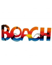 Beach Yazılı Parti Gözlüğü Yaza Merhaba Hawaii Show Gözlüğü 19x6 cm