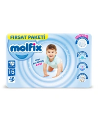 Bebek Bezi Fırsat Paketi 5 Beden 11-18 Kg 48 Adet