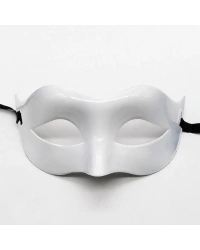 Beyaz Renk Masquerade Kostüm Partisi Venedik Balo Maskesi