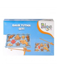 BLG-104 Ahşap Balık Tutma Oyunu