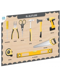 CAAHS-3210 AHŞAP EL ALETLERİ BUL-TAK