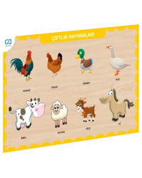 CAAHS-3211 AHŞAP ÇİFTLİK HAYVANLARI BUL-TAK