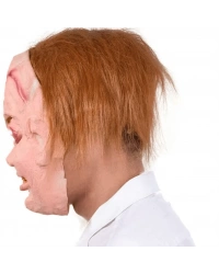 Çaki Maskesi Kahverengi Saçlı Et Chucky Çaki Maskesi NessiWorld