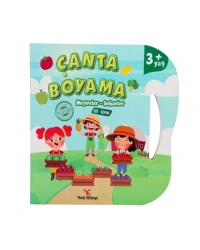 Çanta Kitap Boyama Kitabı Meyve ve Sebzeler