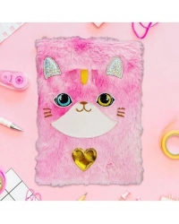 CC-9 SENSE PELUŞ KİLİTLİ HATIRA DEFTERİ -BRŞ