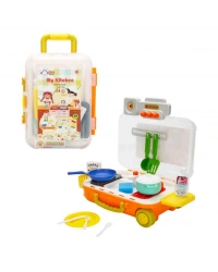 Chef Çekçekli Bavul Mutfak Seti 24 Parça