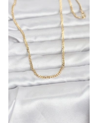 CM 14K Gold Renk 60 cm Zincir Kadın Kolye