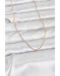 CM 14K Gold Renk 60 cm Zincirli Kadın Kolye