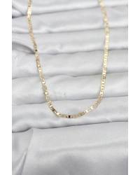 CM 14K Gold Renk Zincir Model 60 cm Kadın Kolye