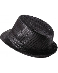 Çocuk Boy Siyah Payetli Şapka Gösteri Şapkası Michael Jackson Şapkası 54 No  NessiWorld