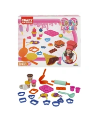 Crafy Tatlı Düşler Oyun Hamuru Seti 200 g 22 Parça