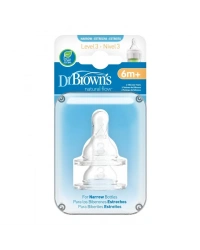 Dar Ağız 3.Evre 2Li Silikon Biberon Emziği