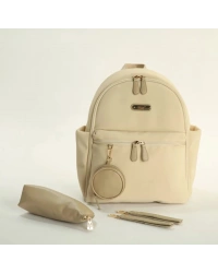 Diamond Anne Bebek Bakım Sırt Çantası 7345 Krem