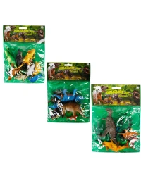 Dinozorların Dünyası Poşetli Hayvan Oyun Seti Orta Boy