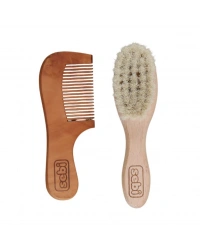 Doğal Keçi Kılı Fırça ve Tarak Seti